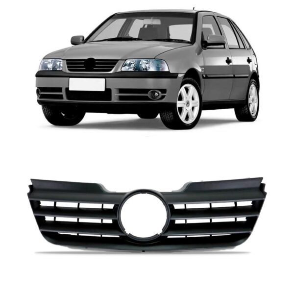 Grade Radiador Gol 2004 A 2005 G3 Fase 2 1a Linha Preto