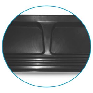 Tampão Bagagito Gol 1980 A 1995 Sem Limpador Preto Oferta