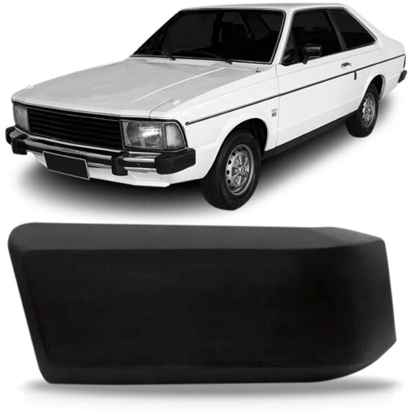 Ponteira Parachoque Dianteiro Corcel Ii Luxo 78 A 1984 Pto Lado Direito