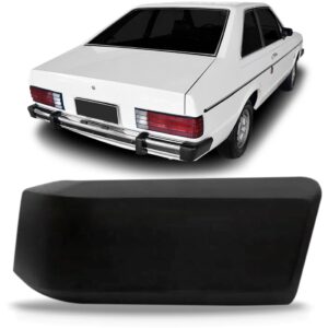 Ponteira Parachoque Tras. Corcel Ii Luxo 78 A 84 Curta Preto Lado Direito