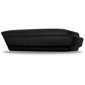 Ponteira Parachoque Dianteiro Escort 1983 A 1986 Preta Lado Esquerdo