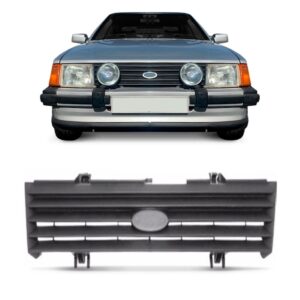 Grade Radiador Escort 1984 1985 1986 Preta 1a Linha Preto
