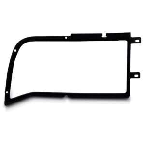 Aro Farol Para Ford Corcel Ii 1978 1979 1980 A 1984 Preto Lado Esquerdo