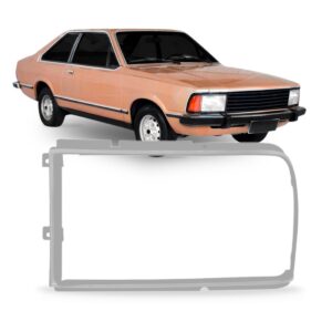 Aro Moldura Farol Corcel Ii 1978 79 80 81 82 83 1984 Pintura Lado Esquerdo