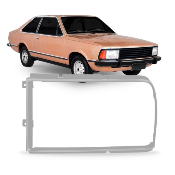 Aro Moldura Farol Corcel Ii 1978 79 80 81 82 83 1984 Pintura Lado Esquerdo