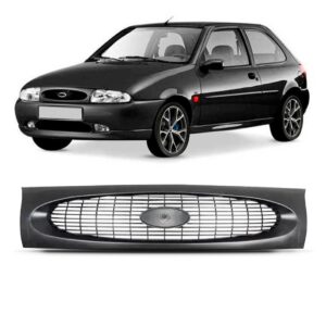Grade Radiador Fiesta 1996 1997 1998 1999 1a Linha Preto