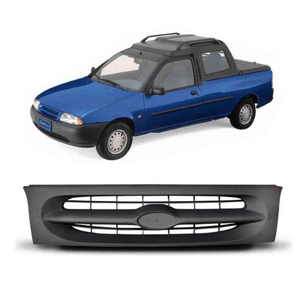 Grade Radiador Courier 1996 1997 1998 1999 1a Linha Preto