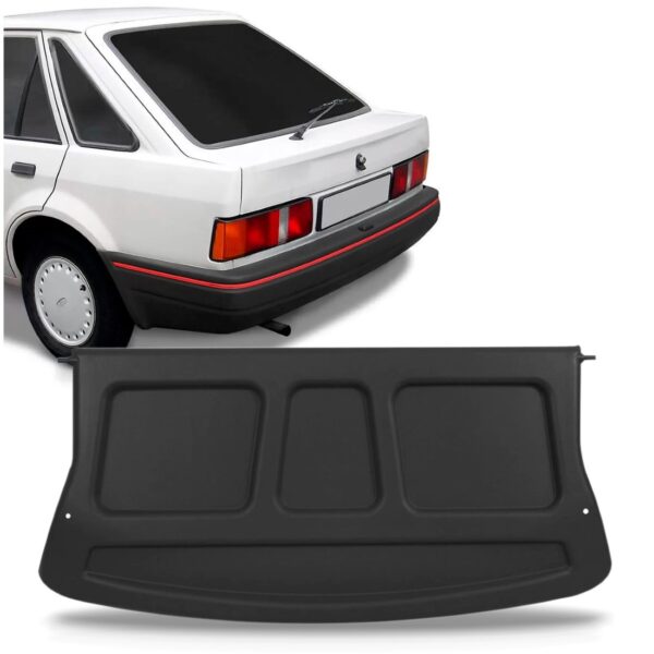 Tampão Bagagito Escort 1987/92 93 94 95 1996 Fase 1 Preto