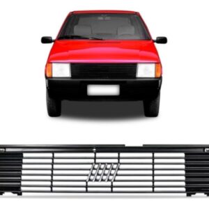 Grade Radiador Uno Mille Eletronic 1991 92 93 1994  Preto