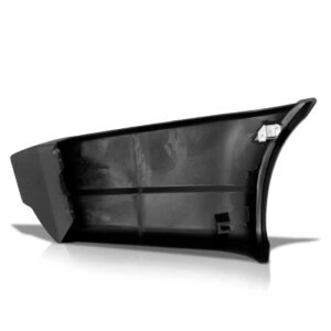 Ponteira Parachoque Traseiro Fiorino 1994 A 2002 Preto Lado Esquerdo