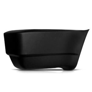 Ponteira Parachoque Traseiro Fiorino 1994 A 2002 Preto Lado Esquerdo