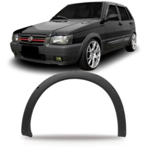 Moldura Vao Roda Dianteiro Uno Way 2004 A 2013 Preto Ld