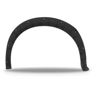 Alargador Vão Roda Traseiro Uno Way 2004 A 2013 Preto Lado Direito