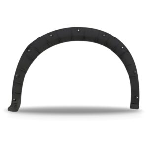 Alargador Vão Roda Traseiro Uno Way 2004 A 2013 Preto Lado Esquerdo