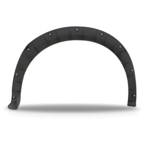 Alargador Vão Roda Traseiro Uno Way 2004 A 2010 Cinza Lado Esquerdo