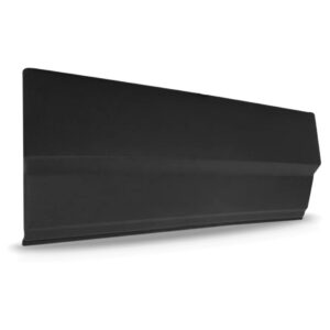 Moldura Porta Traseira Fiorino 1991 92 93 94 1995 1996 Preta Lado Direito