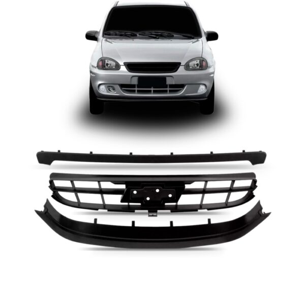 Tela Frontal Corsa Classic 2008 2009 2010 Sem Emblema Fosco