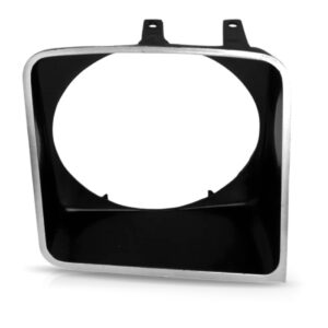 Aro Farol Chevette 1978 1979 1980 Preto. Lado Direito