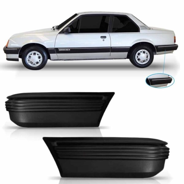 Ponteira Parachoque Traseiro Monza 1983 84 85 86 87 88 89 90 Lado Direito