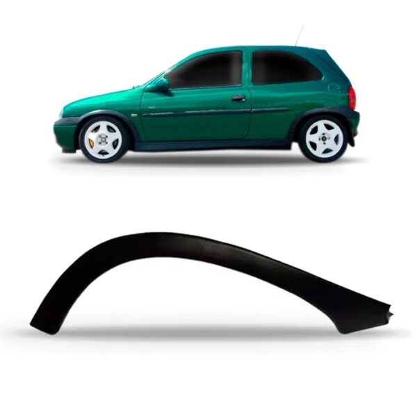 Alargador Vão Roda Traseiro Corsa Hatch 1994 A 2002 Promoção Lado Esquerdo