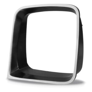 Aro Moldura Farol Chevette 81 A 82 Preto Plástico Resistente Lado Esquerdo