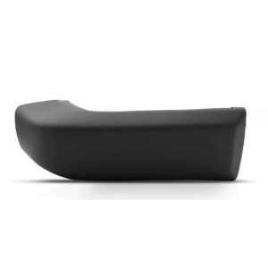 Ponteira Parachoque Traseiro Para Opala 1985 A 1992 Preto / Esquerdo