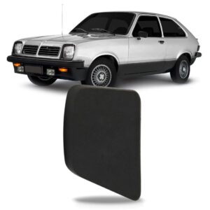 Ponteira Parachoque Dianteiro Chevette 1972 A 1982 Preto Lado Direito