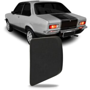 Ponteira Parachoque Traseiro Chevette 1972/1982 Preto Lado Direito