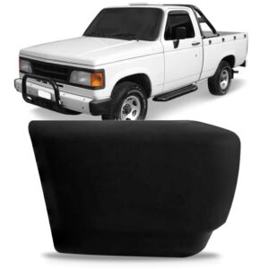 Ponteira Parachoque Traseiro D20 1985 86/1999 Preto Promoção Lado Direito