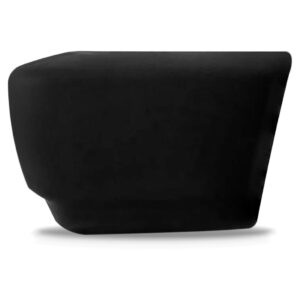 Ponteira Parachoque Traseiro D20 1985 86/1999 Preto Promoção Lado Esquerdo