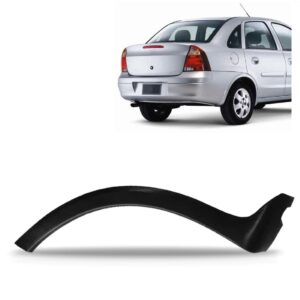Moldura Vao Roda Traseiro Corsa 2003 A 2012  Preto Ld