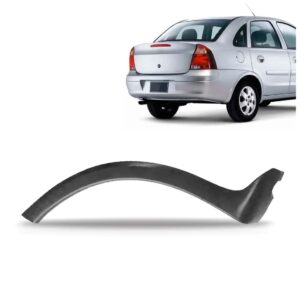 Alargador Vão Roda Traseiro Para Corsa Sedan 1994 A 2009 Lado Direito