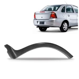Alargador Vão Roda Traseiro Para Corsa Sedan 1994 A 2009 Lado Esquerdo