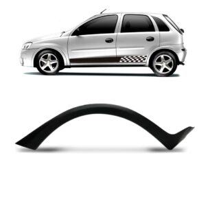 Alargador Vão Roda Traseiro Corsa Hatch 2003 A 2012 Lado Direito