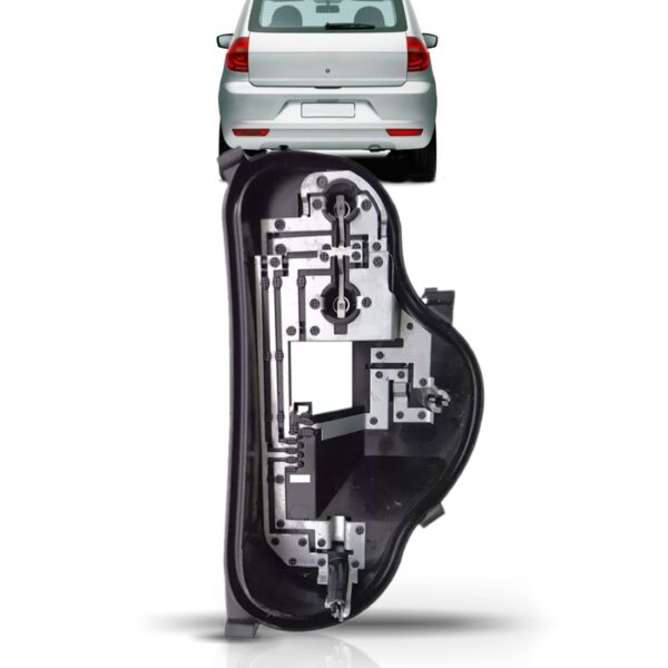 Circuito Sinaleira Traseira Fox 2004 2005 2006 2007 Á 2009 Lado Direito