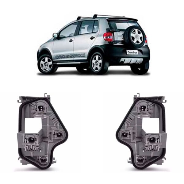 Circuito Sinaleira Traseira Crossfox 2005 A 2014 Cibie. Lado Direito