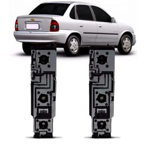 Circuito Sinaleira Traseira Corsa 2000 2001 2002 Á 2009 4p Lado Direito
