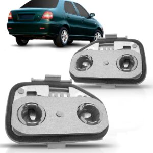 Farol Fiesta 2000 2001 2002 Com Pisca Ambar Ld Esquerdo/motorista