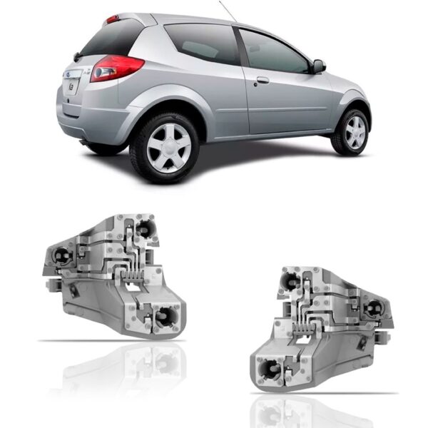 Circuito Lanterna Traseira Chevrolet Meriva 2007 2008 2009- Lado Direito