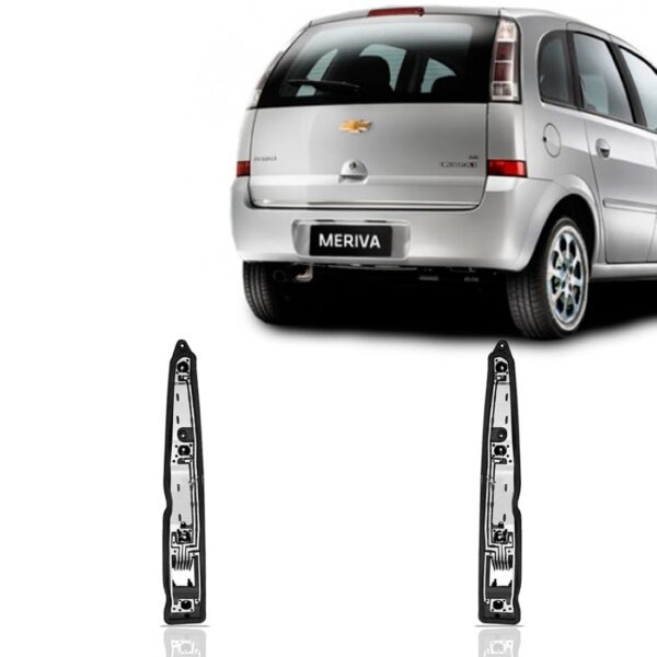 Circuito Lanterna Traseira Chevrolet Meriva 2007 2008 2009 Lado Direito