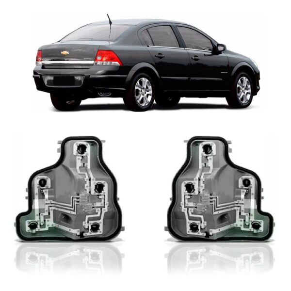 Placa Circuito Lanterna Traseira Vectra 2009 10 11 2012 Lado Esquerdo