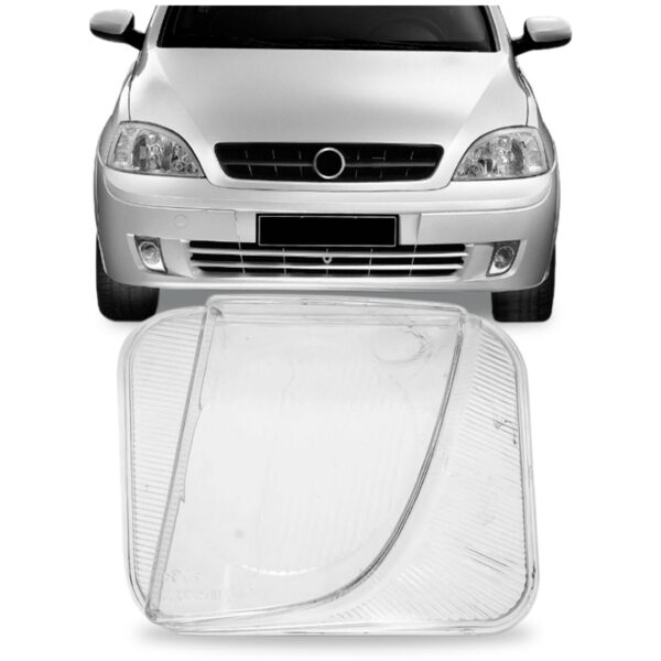 Lente Farol De Milha Corsa Ou Meriva 2003 2004 2005 2006 Lado Esquerdo