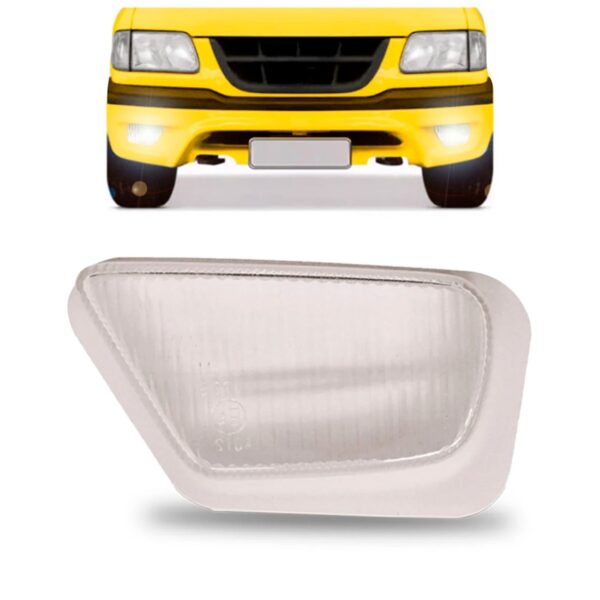 Lente Farol Milha Auxiliar S10 1998 1999 2000 Mega Desconto Lado Esquerdo