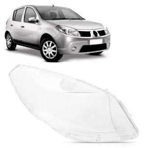 Lente Farol Sandero 2008 A 2011 Lado Direito