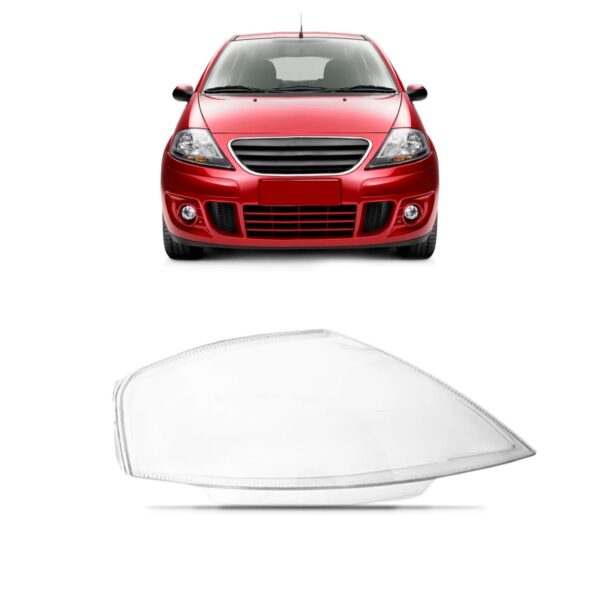 Lente Farol Citroen C3 2003 2004 2005 2006 07 08 09 2010 Lado Direito