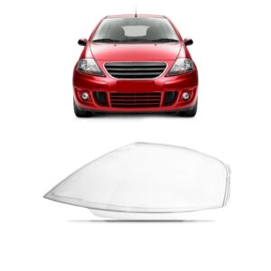 Lente Farol Citroen C3 2003 2004 2005 2006 07 08 09 2010 Lado Esquerdo