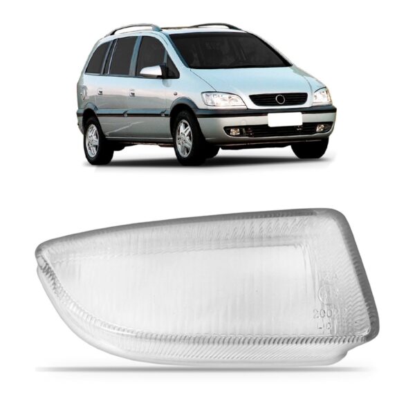 Lente Farol/uxiliar Zafira 1999/ 2003 Mod Zkw Mega Desconto Lado Direito