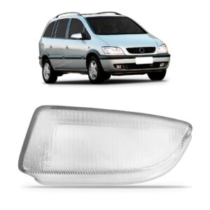 Lente Farol/uxiliar Zafira 1999/ 2003 Mod Zkw Mega Desconto Lado Esquerdo