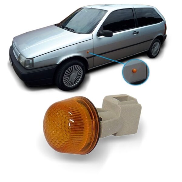 Lanterna Paralama Sinaleira Seta Fiat Tipo 1993 A 1997 Ambar Âmbar