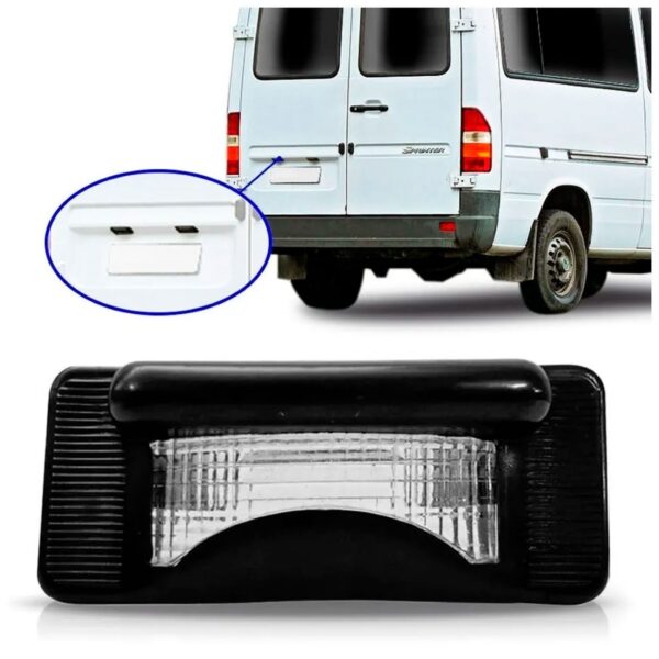 Lanterna De Placa Sprinter 1995 1996 1997 1998 A 12 1ª Linha